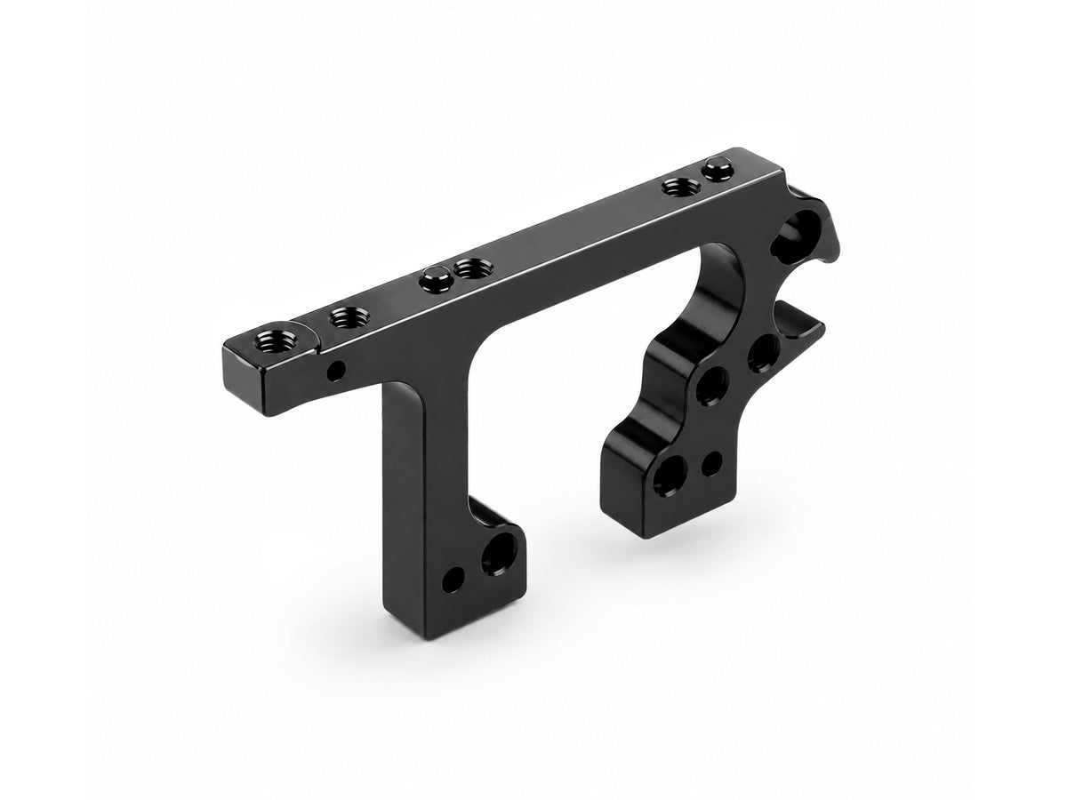 X4F ALU REAR BULKHEAD - ADJUSTABLE FLEX - SWISS 7075 T6