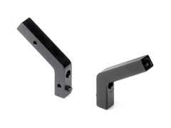 X4 ALU SHOCK HOLDER REAR FIXED FOR UNI BULKHEADS (2)