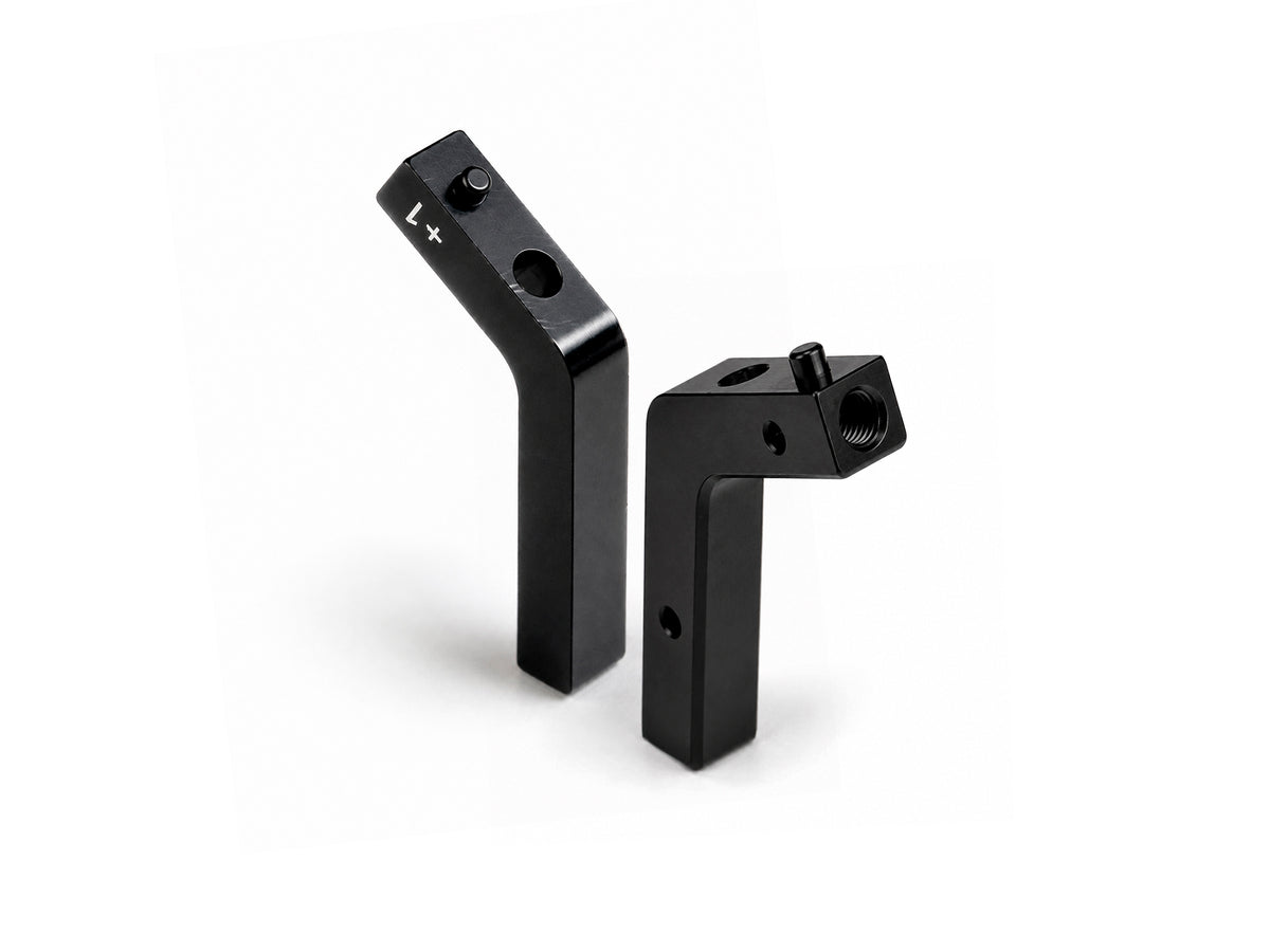 X4F ALU SHOCK HOLDER REAR FIXED +1MM - SWISS 7075 T6 (2)