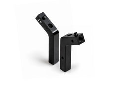 X4F ALU SHOCK HOLDER REAR FIXED +1MM - SWISS 7075 T6 (2)