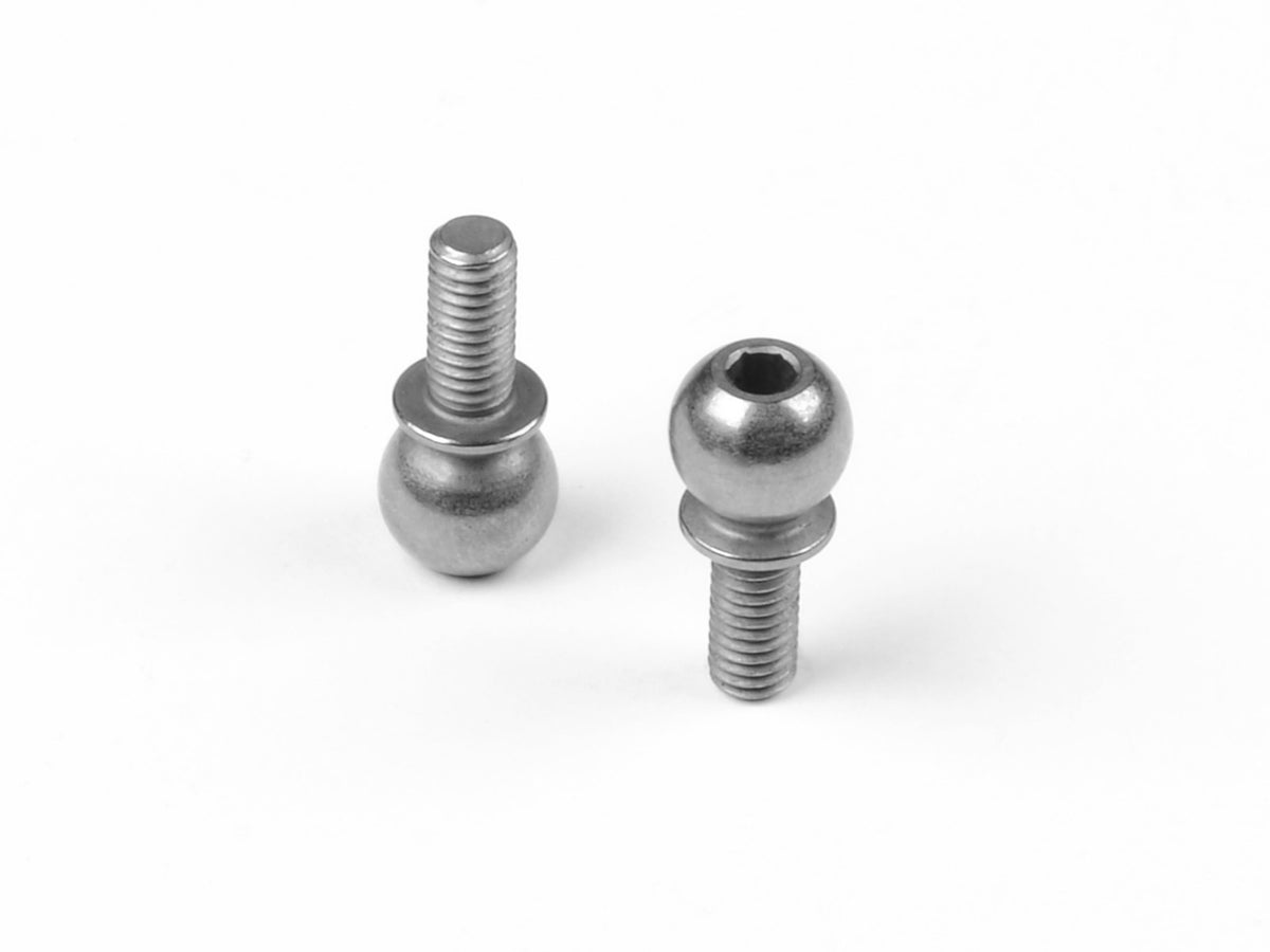 X4 PIVOT BALL 6.0MM WITH M3x6.5MM THREAD - HUDY SPRING STEEL™ (2)