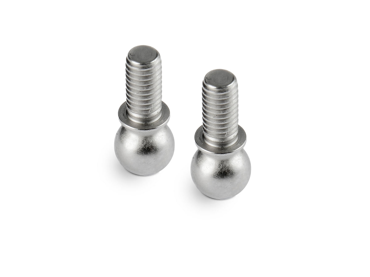 X4 PIVOT BALL 4.9MM WITH M3x6.5MM THREAD - HUDY SPRING STEEL™ (2)