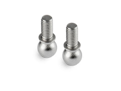 X4 PIVOT BALL 4.9MM WITH M3x6.5MM THREAD - HUDY SPRING STEEL™ (2)