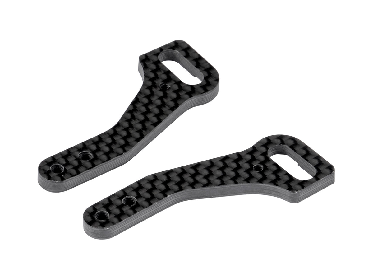 X4F CARBON REAR ARS PLATE (L+R)