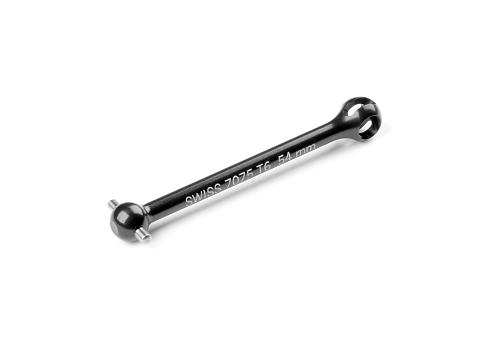 X4 ALU DRIVE SHAFT 54MM - SWISS 7075 T6 - HARD COATED