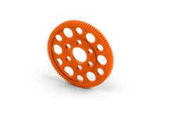 100T / 64 Composite Offset Spur Gear 100T / 64  Orange