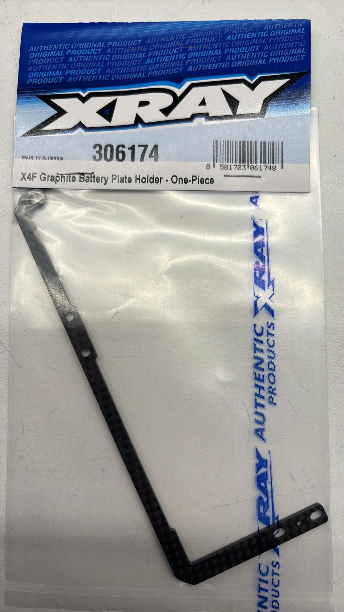 X4F GRAPHITE BATTERY HOLDER - ONE-PIECE