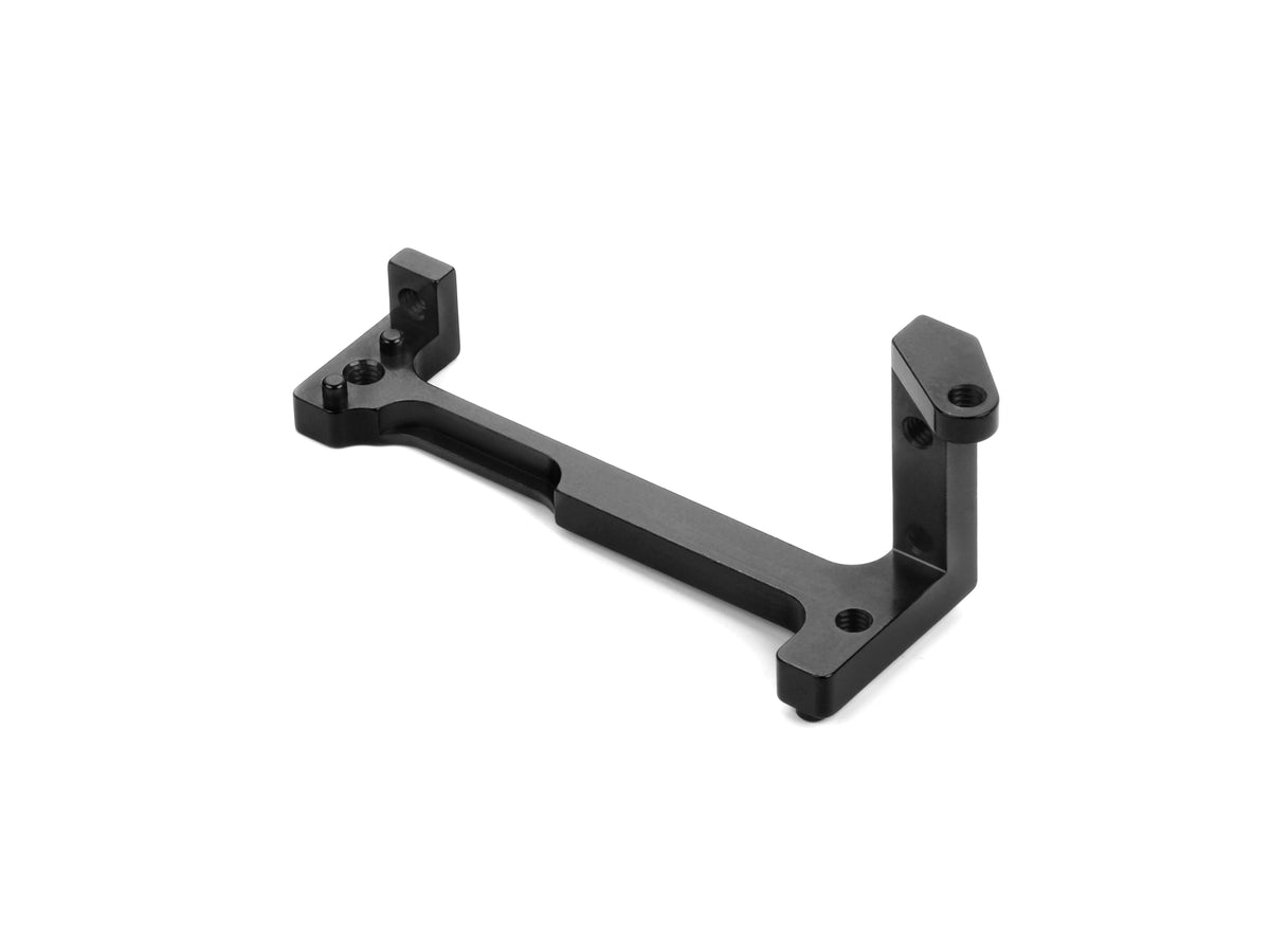 X4F ALU SERVO MOUNT - BLACK - ONE-PIECE -  SHORT HOLDER