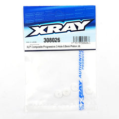 XLP COMPOSITE 2-HOLE 0.8MM PROGRESSIVE PISTON (4)