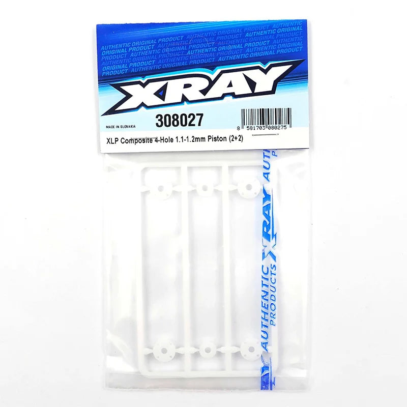 XLP COMPOSITE 4-HOLE 1.1-1.2MM PISTON (2+2)