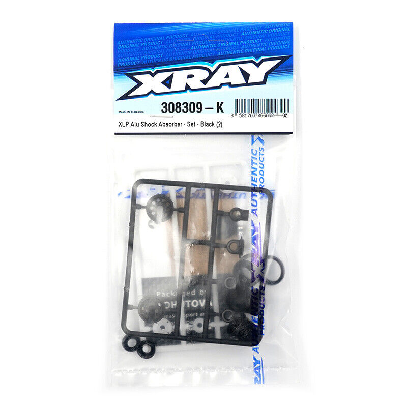 XLP ALU SHOCK ABSORBER-SET - BLACK (2) 308309-k