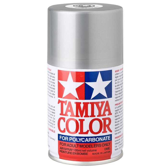 TAMIYA SPRAY PS-41 Bright Silver
