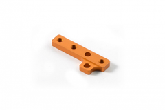 T4‘16 ALU MOTOR MOUNT PLATE - ORANGE