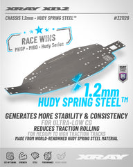 XB2'26 CHASSIS 1.2MM - HUDY SPRING STEEL™
