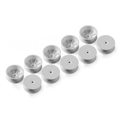 2WD FRONT WHEEL AERODISK WITH 12MM HEX IFMAR - WHITE - HARD (10)