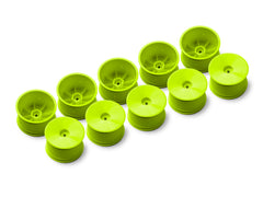 2WD/4WD REAR WHEEL AERODISK WITH 12MM HEX IFMAR - YELLOW - HARD (10)