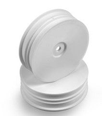 2WD FRONT SLIM WHEEL AERODISK WITH NARROW OFFSET - WHITE (2)