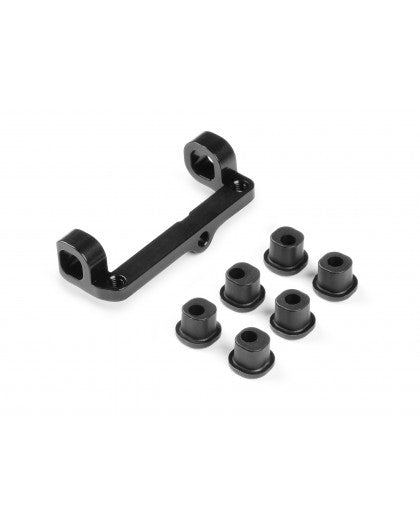 ALU UPPER ARM HOLDER -  RIGHT - BLACK - SWISS 7075 T6 - SET