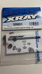 DIFF BEVEL & SATELLITE GEARS FOR O-RINGS - SET