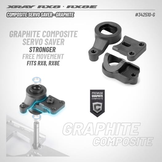 COMPOSITE SERVO SAVER - GRAPHITE