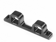 ALU REAR LOWER SUSPENSION HOLDER - FRONT - RF - BLACK - 7075 T6 ( -1mm )