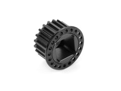 345921 ALU CENTER BELT PULLEY 20T - HARD COATED - SWISS 7075 T6