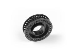 X8 ALU SIDE BELT PULLEY 32T - HARD COATED - SWISS 7075 T6