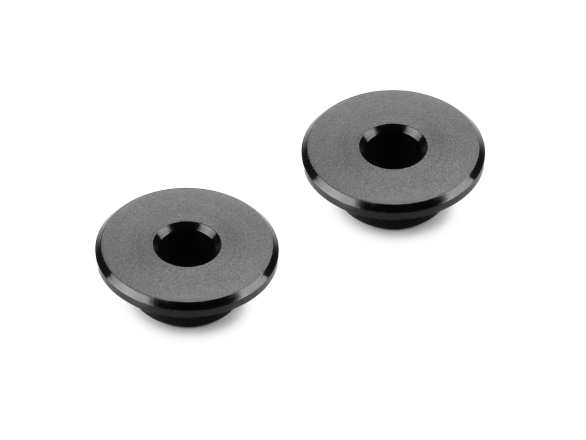 ALU FIXED & FLEX BUSHING FOR RADIO PLATE - HARD COATED (1+1)