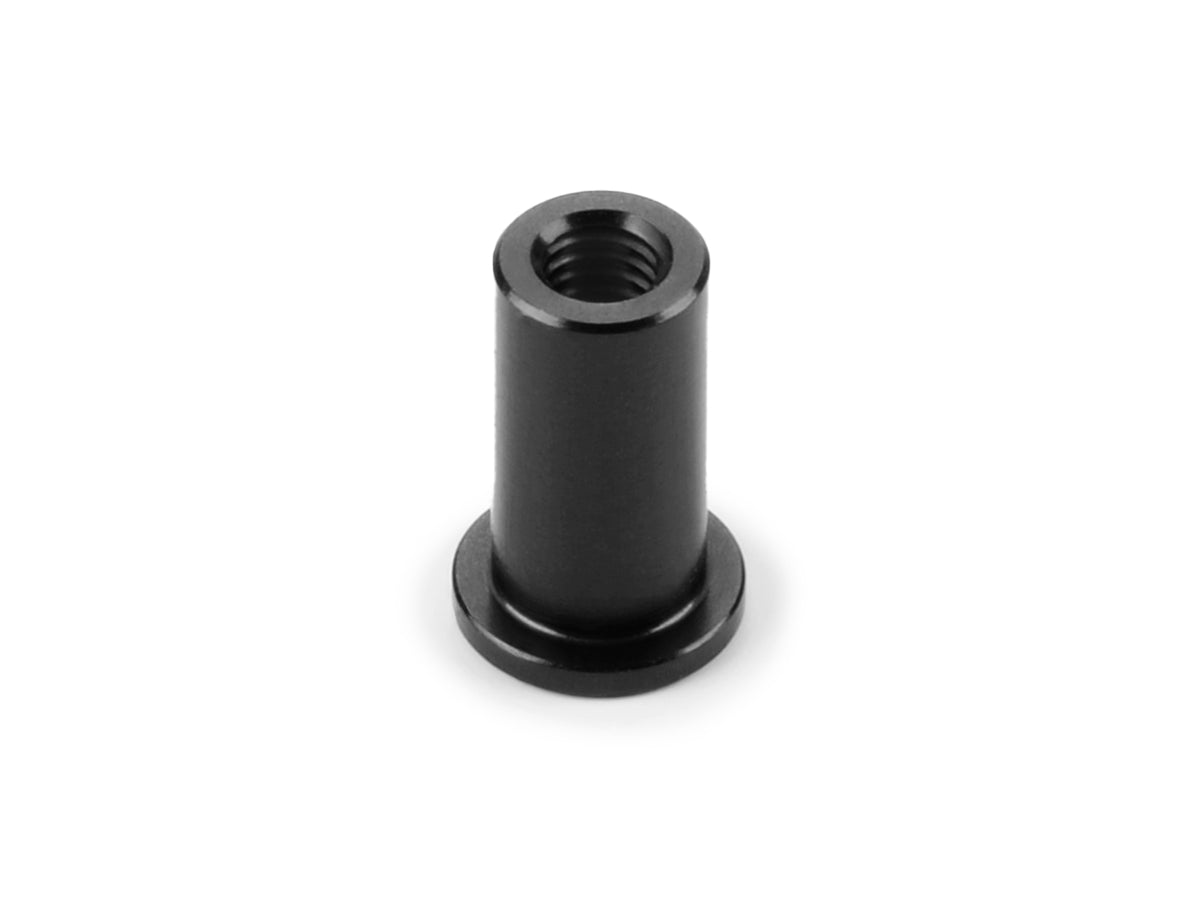 ALU STAND FOR RADIO PLATE - BLACK - SWISS 7075 T6
