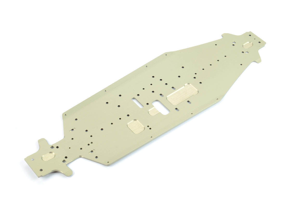 XT8'22 ALU CHASSIS 3MM - SWISS 7075 T6