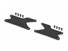 GT/XB8 CARBON REAR LOWER ARM PLATE - HARD (2) 353191_H