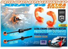 DRIVE SHAFT REPLACEMENT PLASTIC CAP 3.5 MM - ORANG Blades