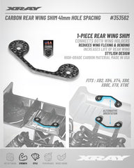 CARBON REAR WING SHIM