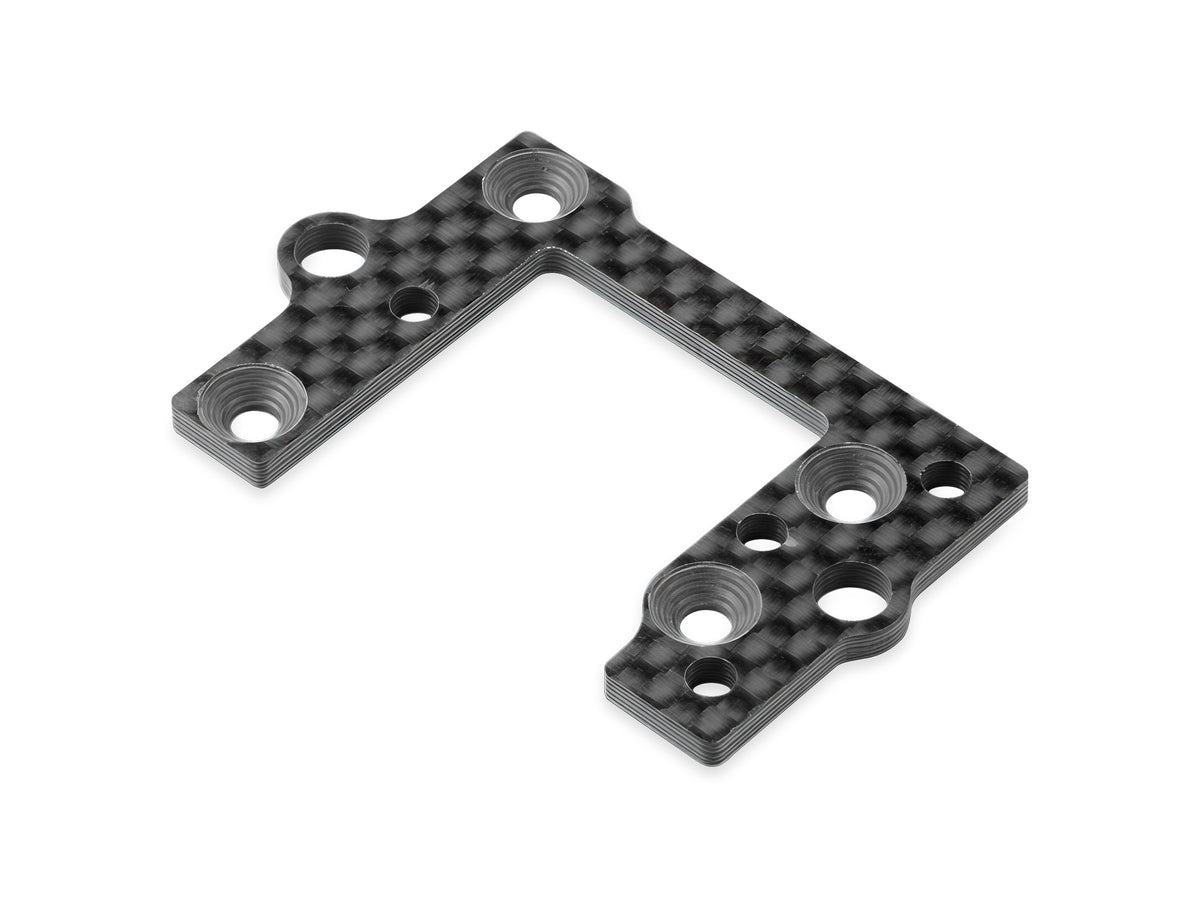 XB8E CARBON CENTER DIFF PLATE FOR SPLIT DIFF MOUNT
