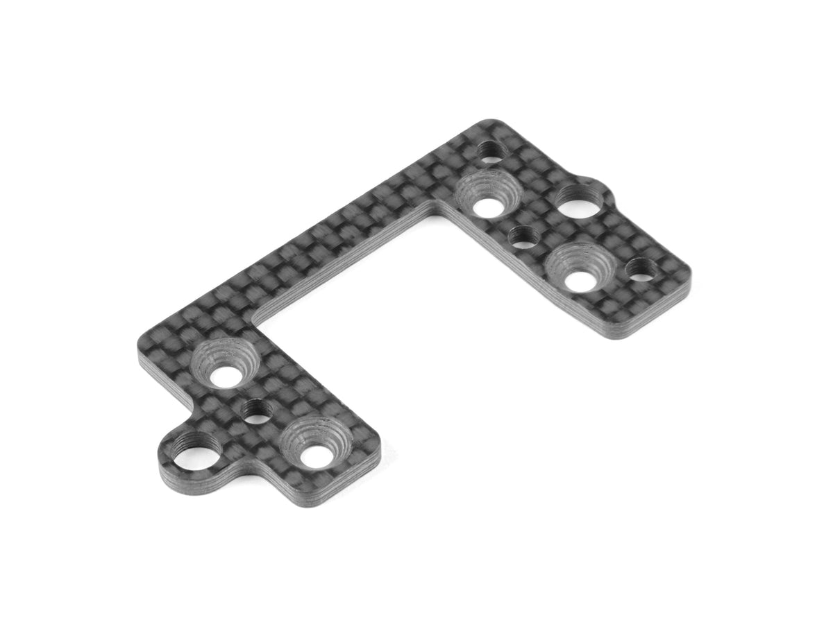 XB8E CARBON CENTER DIFF MOUNTING PLATE FOR CABLE HOLDER