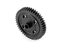 COMPOSITE CENTER DIFF SPUR GEAR WITH MOULDED-IN STEEL BUSHING 46T