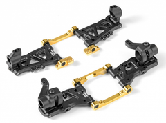 BRASS REAR LOWER 1-PIECE SUSPENSION HOLDER - REAR