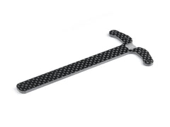 CARBON CHASSIS T-BRACE - REAR