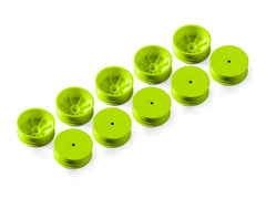 4WD FRONT WHEEL AERODISK WITH 12MM HEX IFMAR - YELLOW - HARD (10)