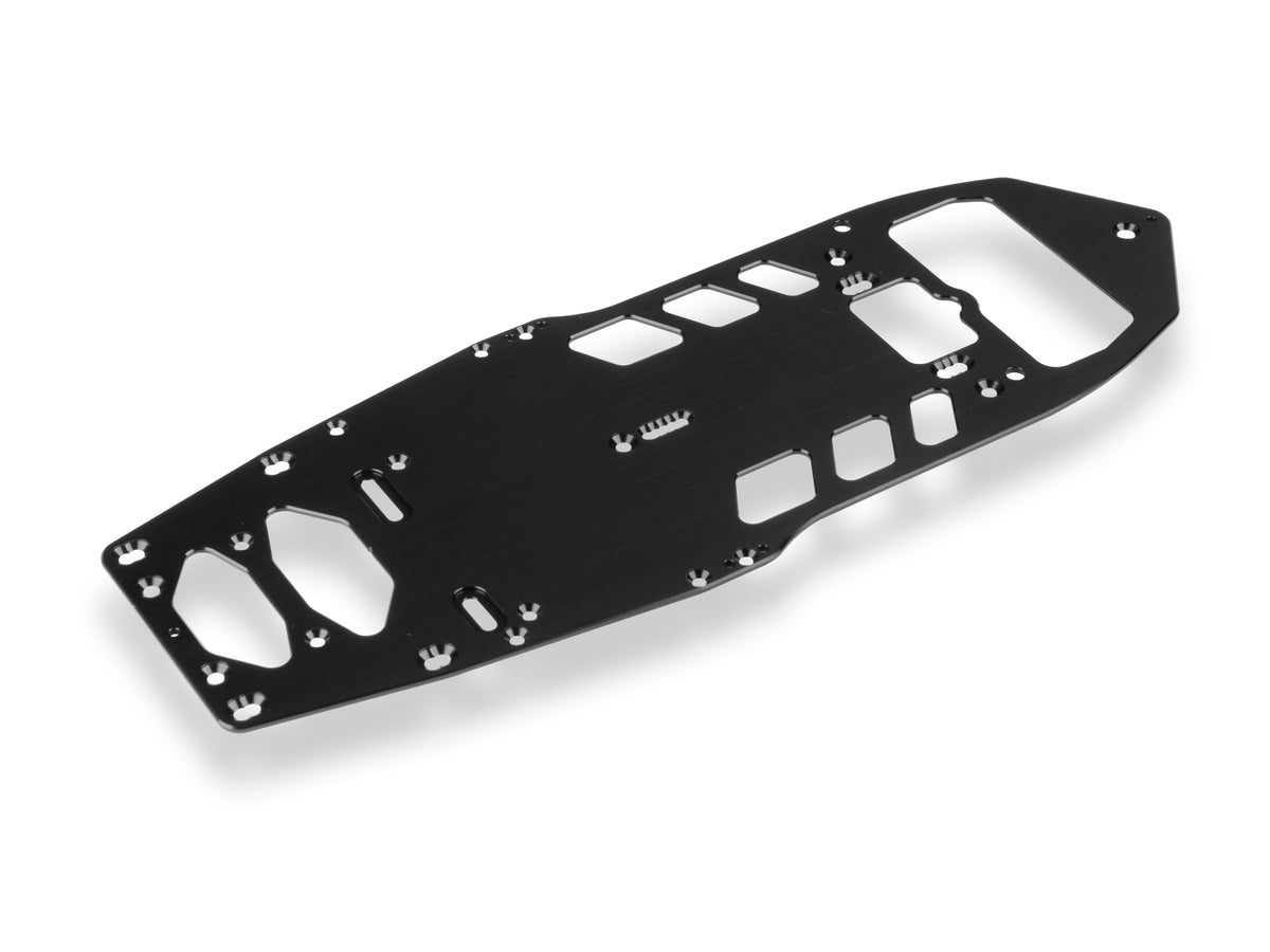 X12 ALU 1-PIECE CHASSIS FOR FLOATING SERVO - 1.5MM - SWISS 7075 T6