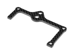 X10 CARBON REAR POD LOWER PLATE FOR 1-PIECE CHASSIS - REAR