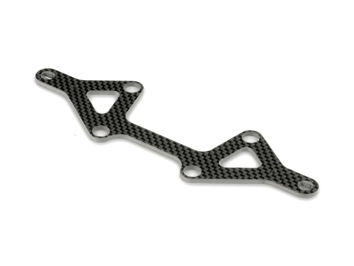 X10 CARBON LOWER SUSPEN. ARM PLATE FOR 1-PIECE CHASSIS