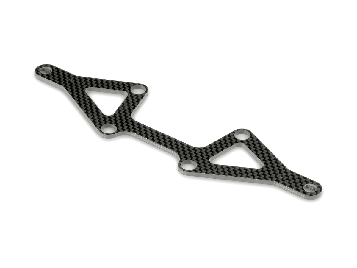 XP10 CARBON LOWER SUSPEN. ARM PLATE FOR 1-PIECE CHASSIS