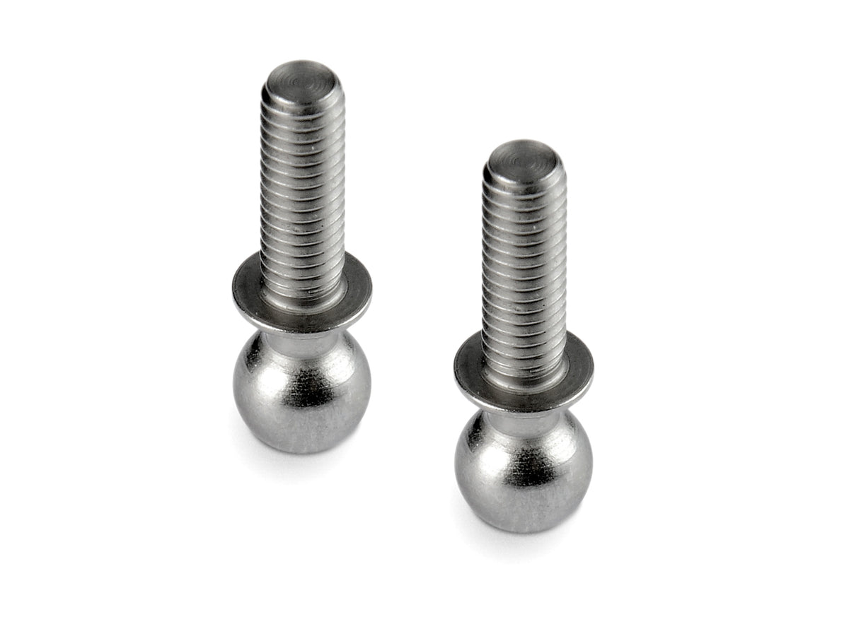 BALL END 4.9MM WITH 9MM THREAD - HUDY SPRING STEEL™ (2)