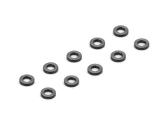 ALU SHIM 2.5x5x1.0MM - BLACK (10)