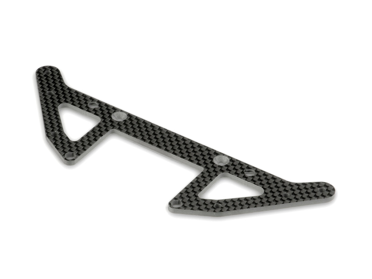 X10 CARBON REAR BRACE FOR 1-PIECE CHASSIS