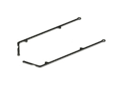 X10 CARBON SIDE BRACE FOR 1-PIECE CHASSIS (2)