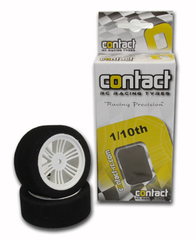Contact Foam Tyres - 1/10 Front L26mm Damp