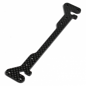 X12‘17 GRAPHITE REAR BRACE 2.5MM