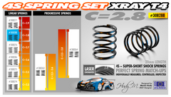 XRAY 4S SPRING-SET C 2.8